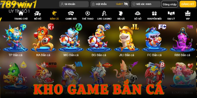 Kho game bắn cá