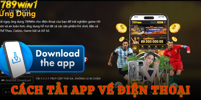 Cách tải app về điện thoại